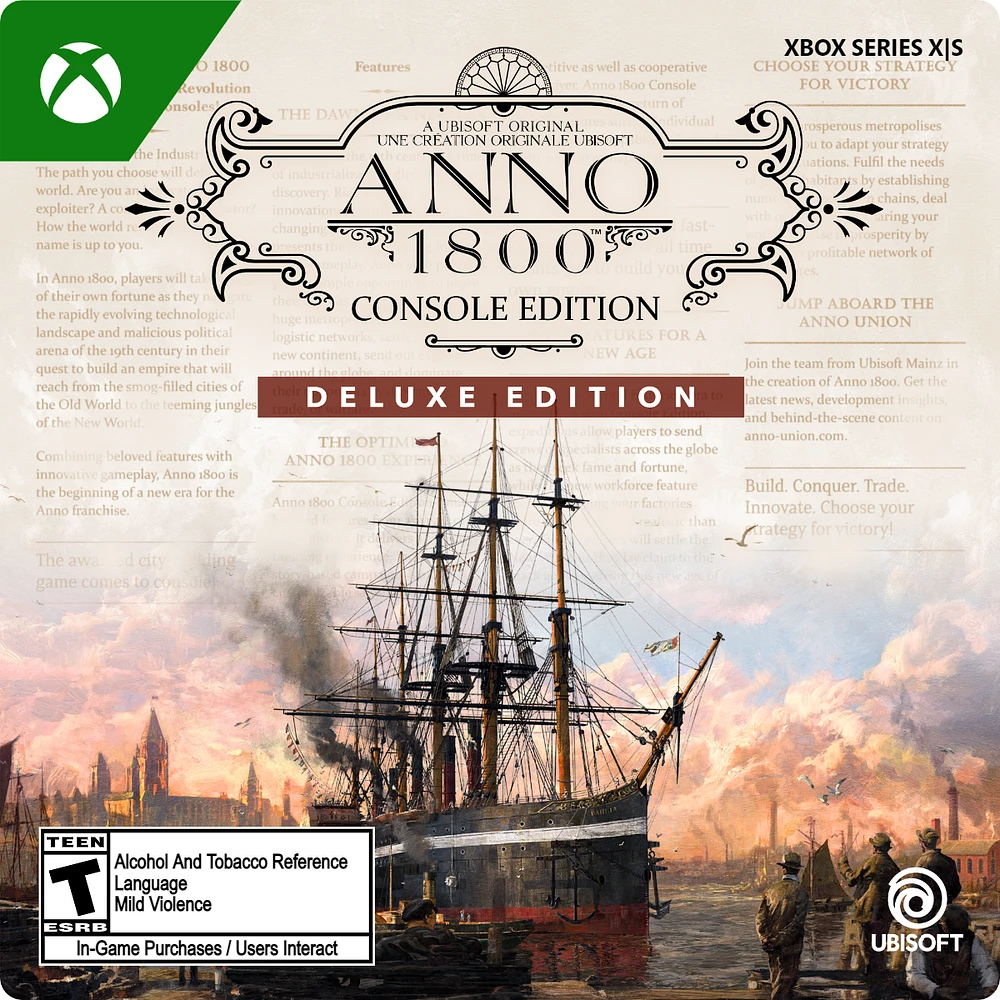 Anno 1800 Console Edition Deluxe - Xbox Series X