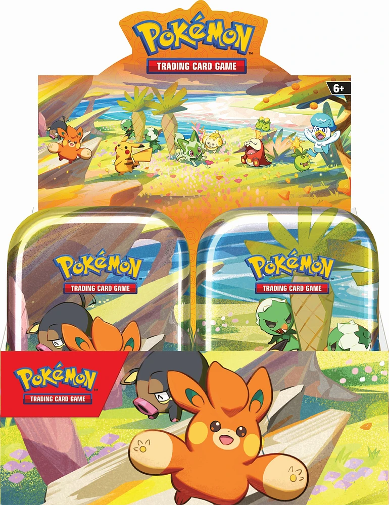 Pokemon Trading Card Game: Paldea Friends Mini Tin (Styles May Vary)
