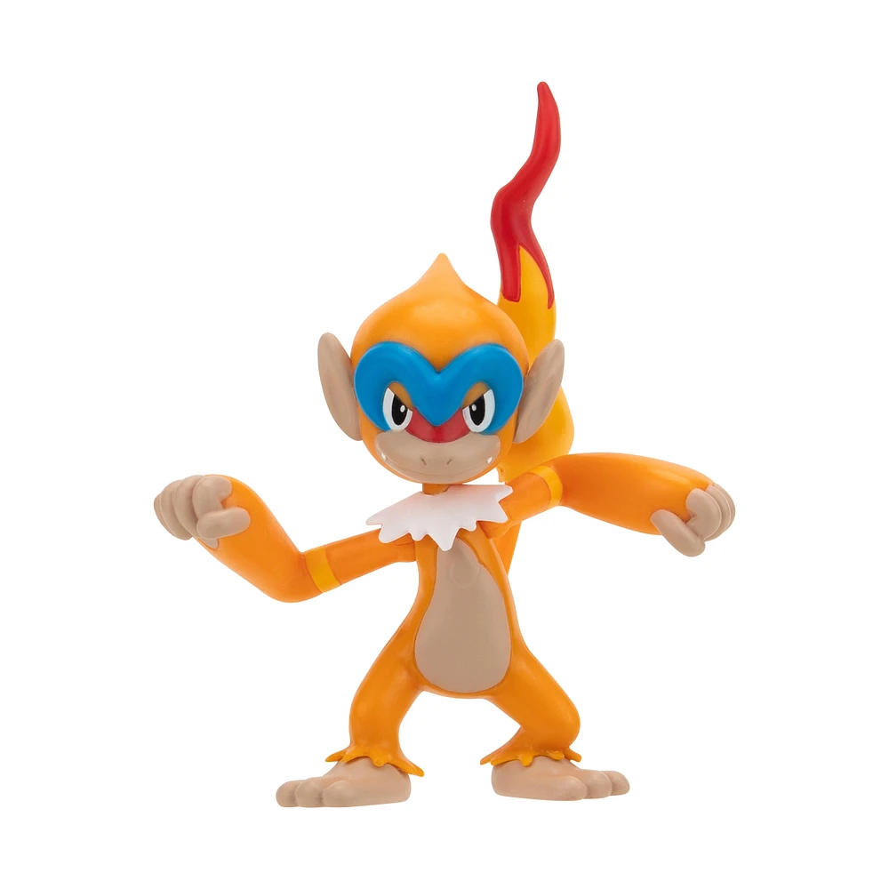 Jazwares Pokemon Monferno 3-in Battle Figure