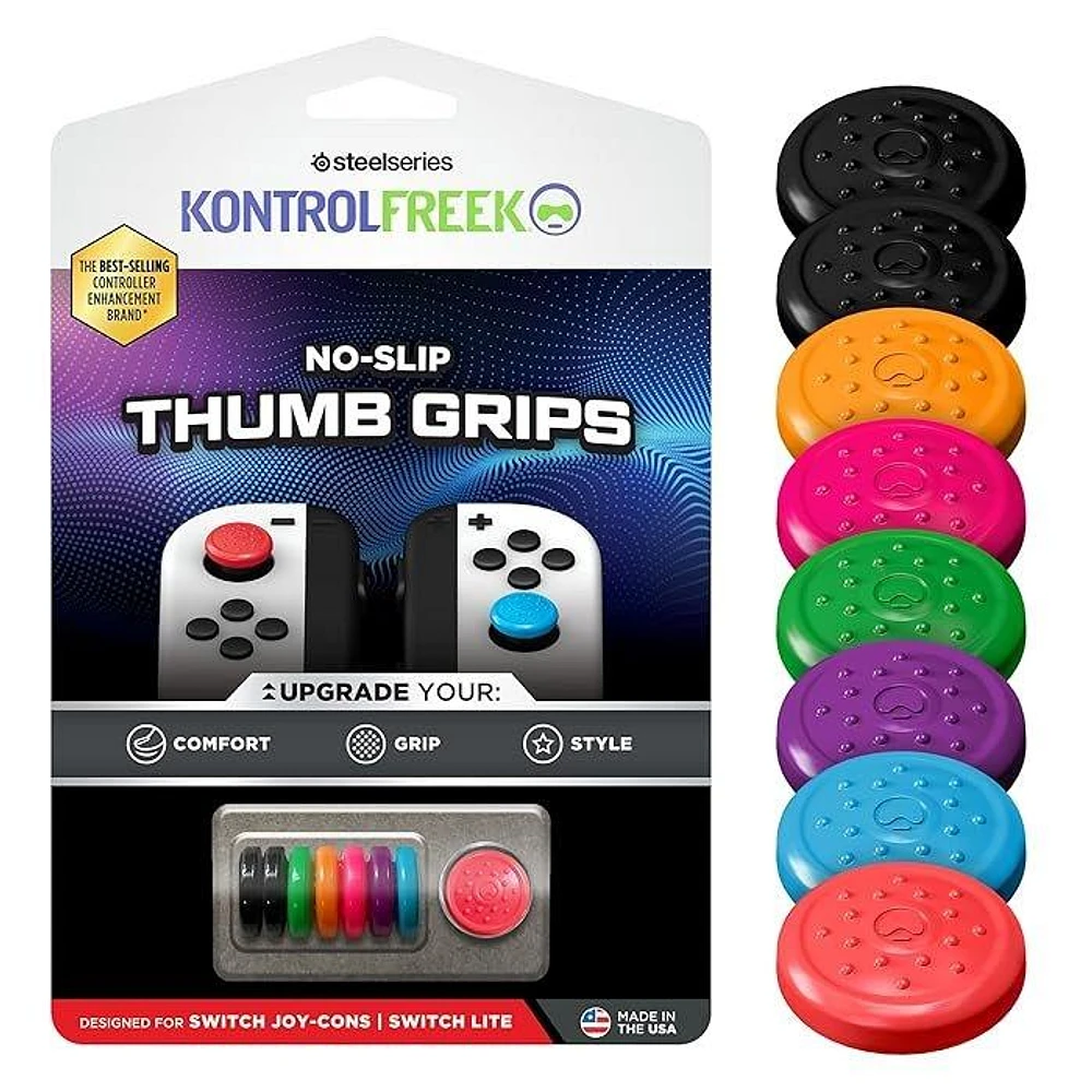 KontrolFreak No-Slip Thumb Grips for Nintendo Switch Joy Con and Switch Lite