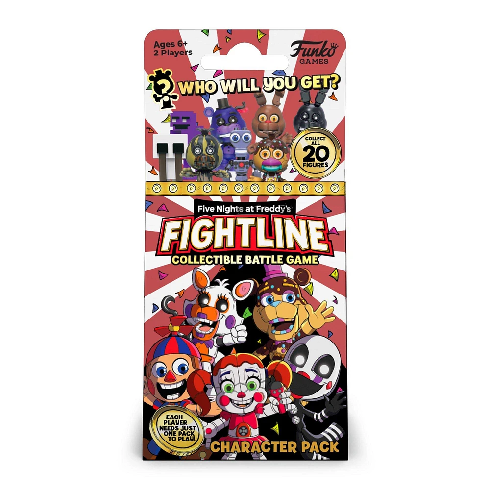 Funko Games Five Nights at Freddy's FightLine Collectible Battle Game Character Pack (Styles May Vary