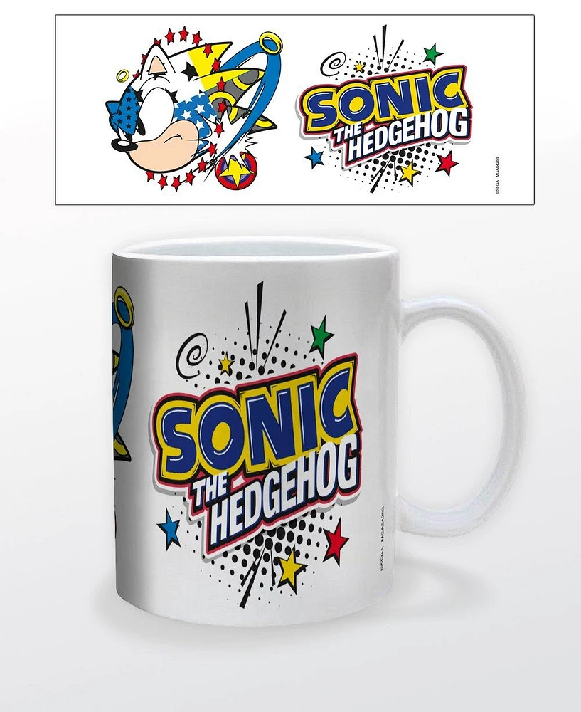 Sonic the Hedgehog Comic Pop 11oz Mug