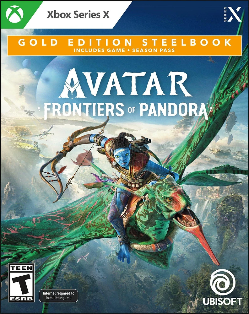 Avatar: Frontiers of Pandora SteelBook Gold Edition GameStop Exclusive - Xbox Series X