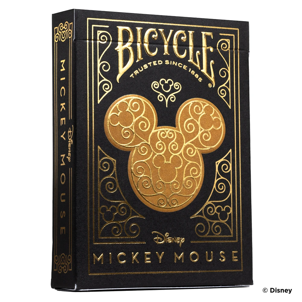 Bicycle Disney Black & Gold Playing Cards