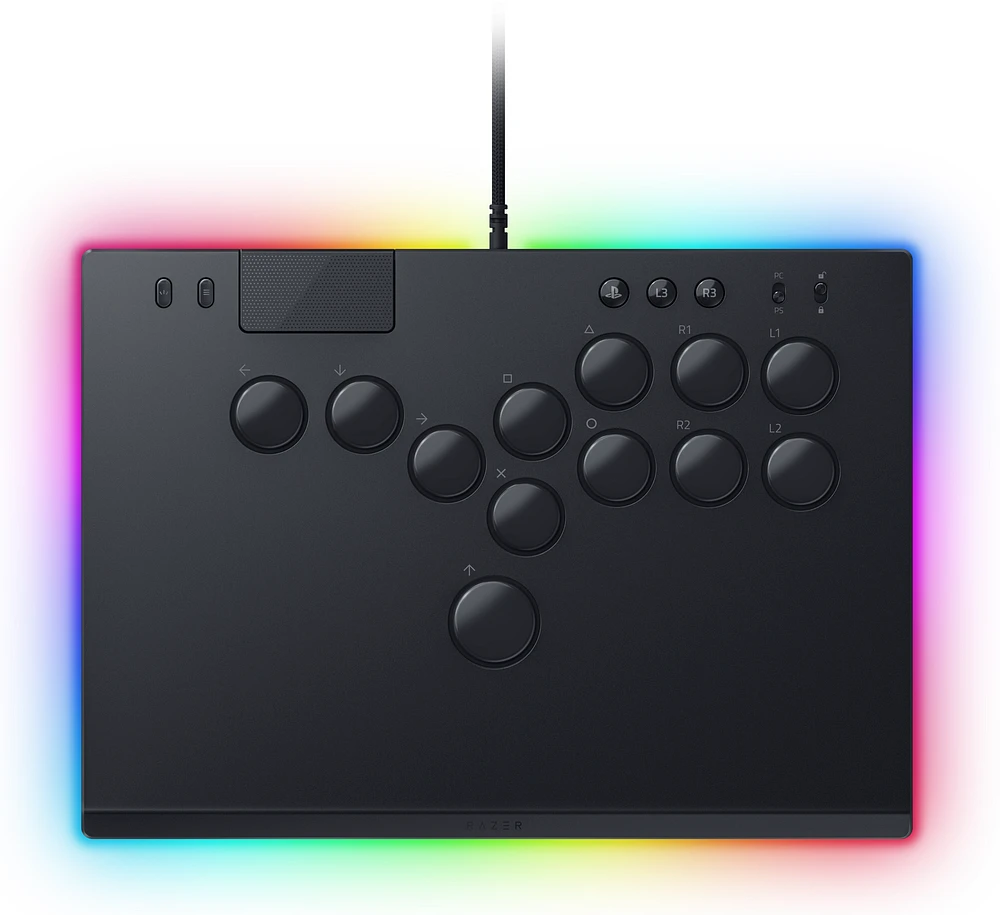 Razer Kitsune All-Button Optical Arcade Controller Black Edition for PlayStation 5 and PC