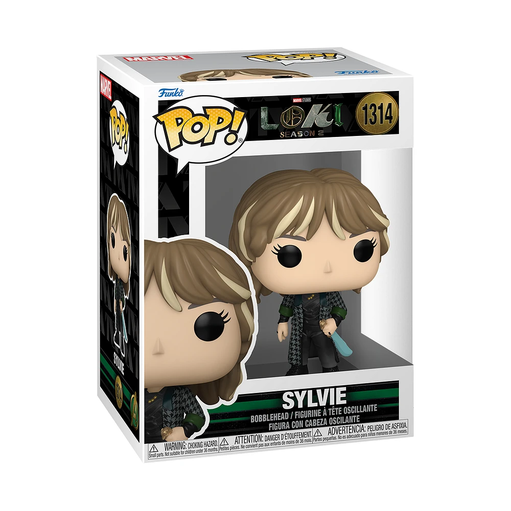 Funko POP! Marvel Loki Season 2 Sylvie 3.75-in Vinyl Bobblehead Figure