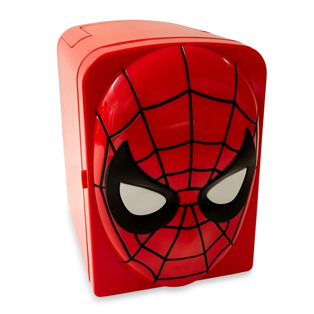 Marvel Spider-Man 4-Liter Thermoelectric Cooler Mini Fridge (Holds 6 Cans)