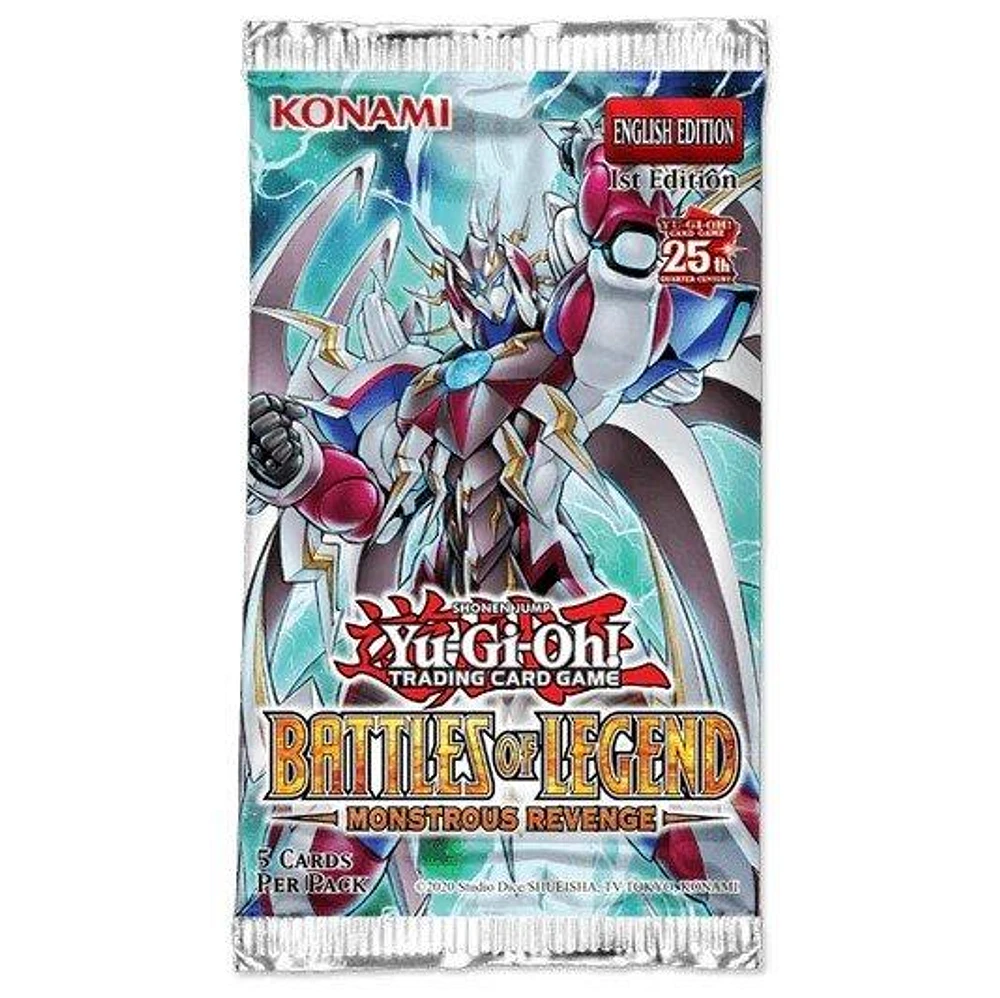 Yu-Gi-Oh! Trading Card Game: Battles of Legend Monstrous Revenge Booster Pack (Styles May Vary