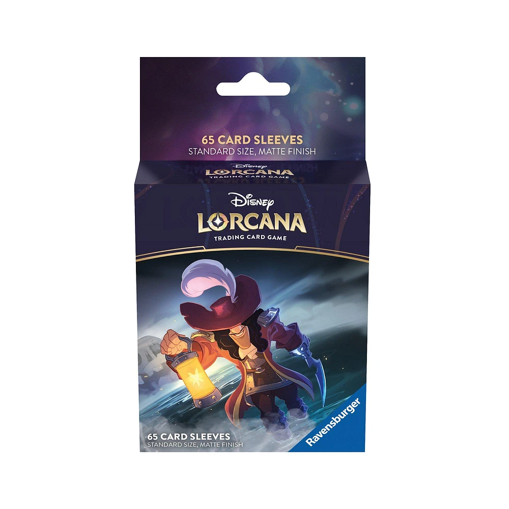 Disney Lorcana Trading Card Game Sleeve Pack Captain Hook