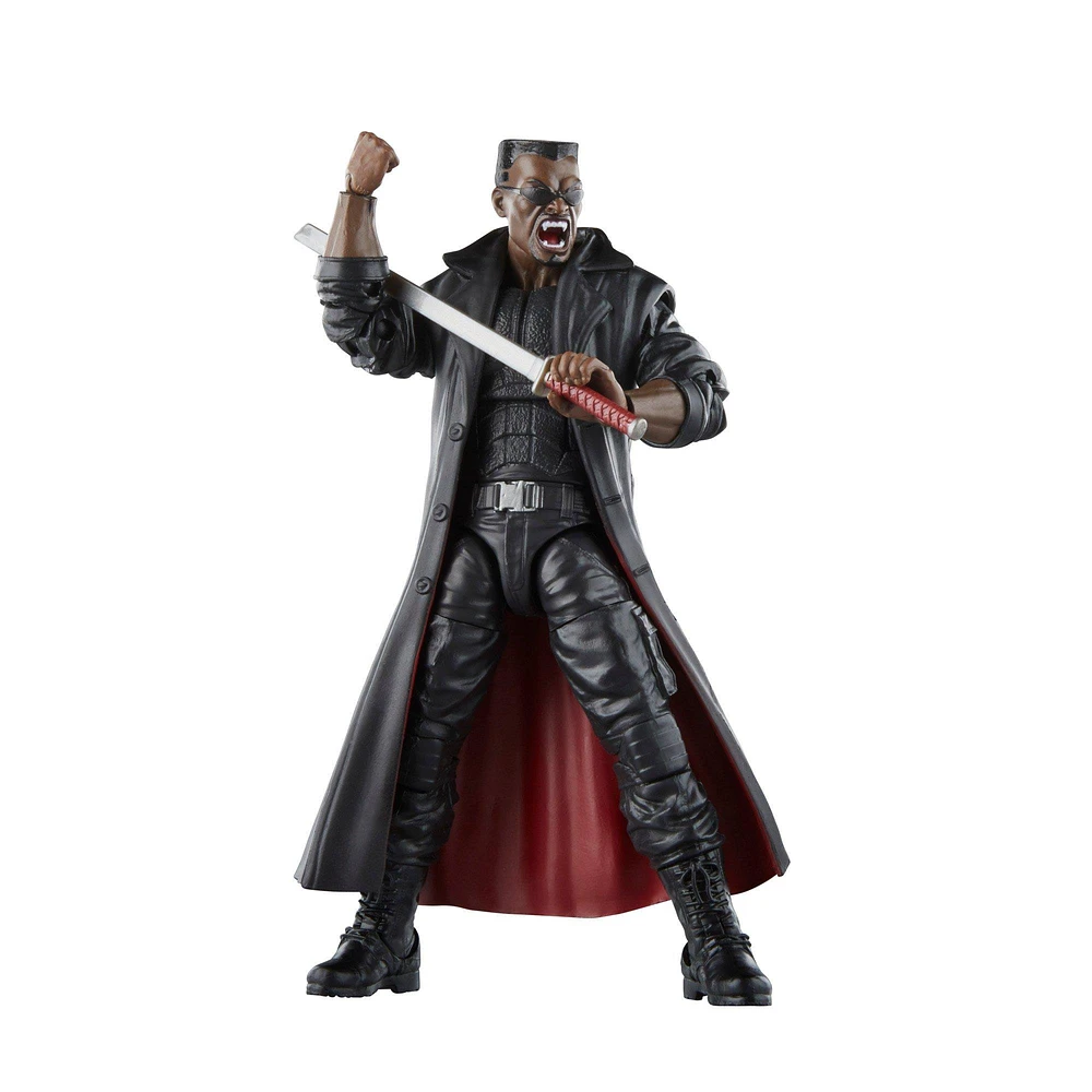 Hasbro Marvel Legends Series Marvel Knights Marvel's Blade 6-in Action Figure (Build A Figure