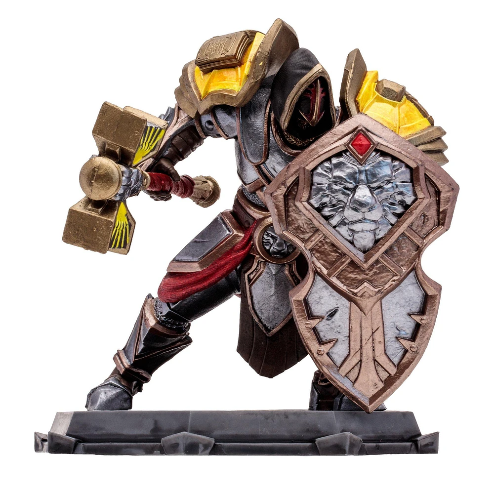 McFarlane Toys World of Warcraft Human: Paladin/Warrior (Rare) 6-in Action Figure
