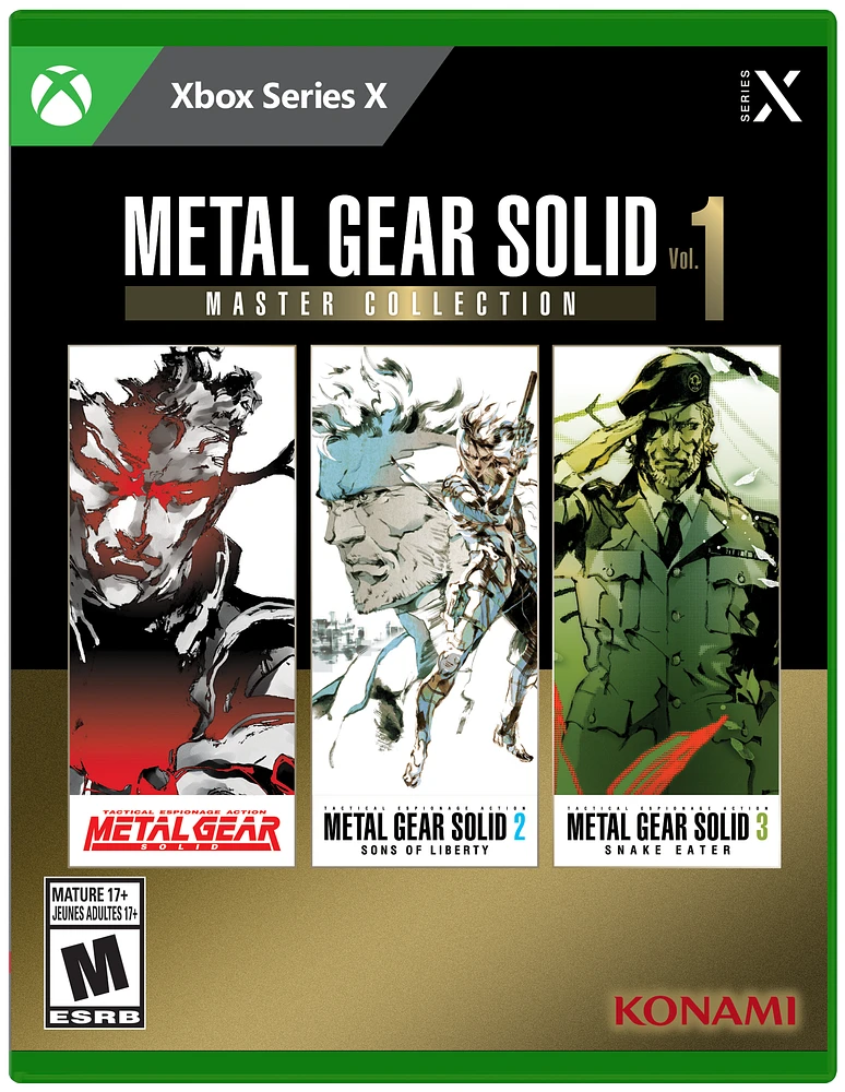 Metal Gear Solid: Master Collection Vol.1 - Xbox Series X, Xbox One