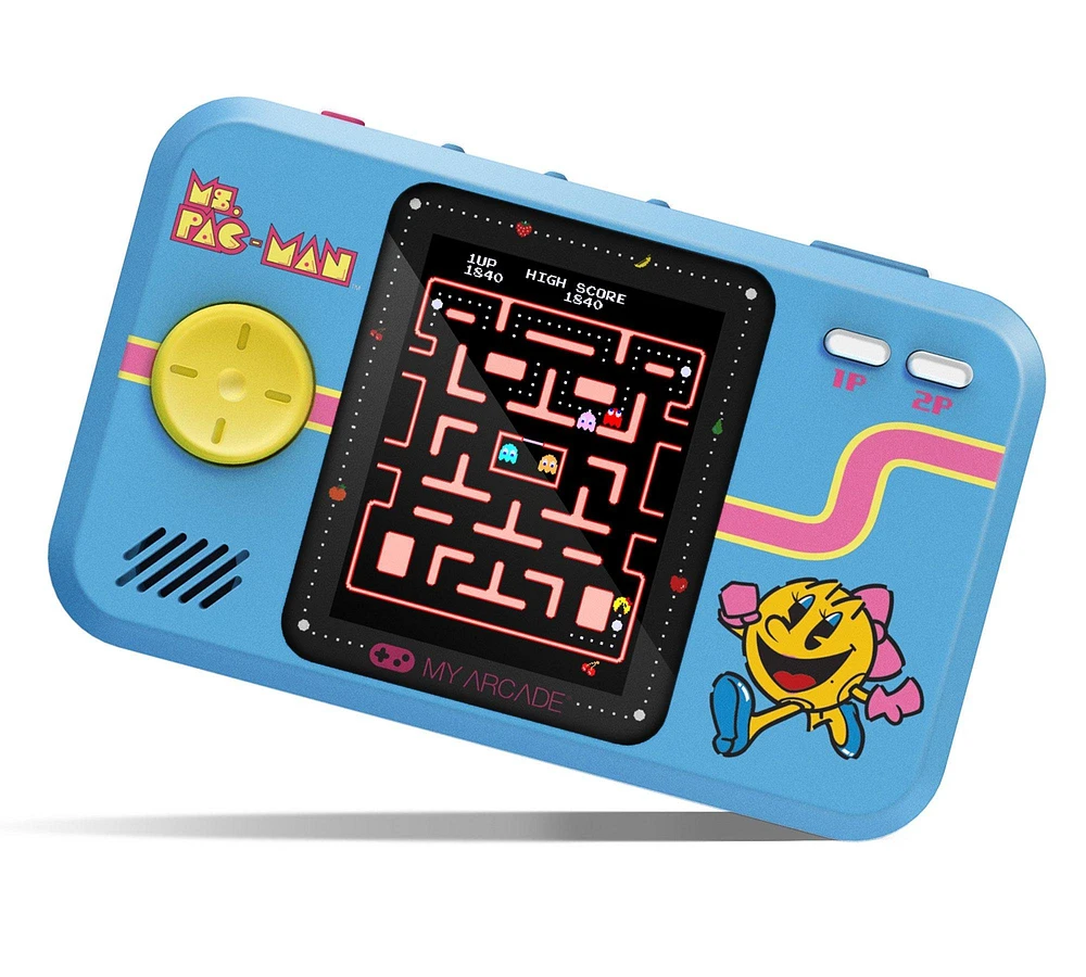 My Arcade MS. PAC-MAN Pocket Player PRO Handheld Portable Video Game System