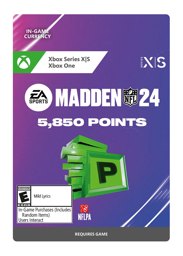 Madden NFL 24: 5850 Madden Points - Xbox Series X/S