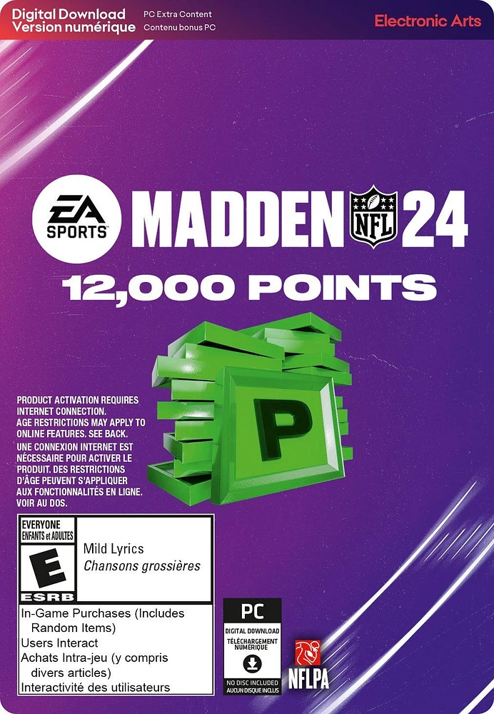 Madden NFL 24 12000 Points Pack - PC EA app