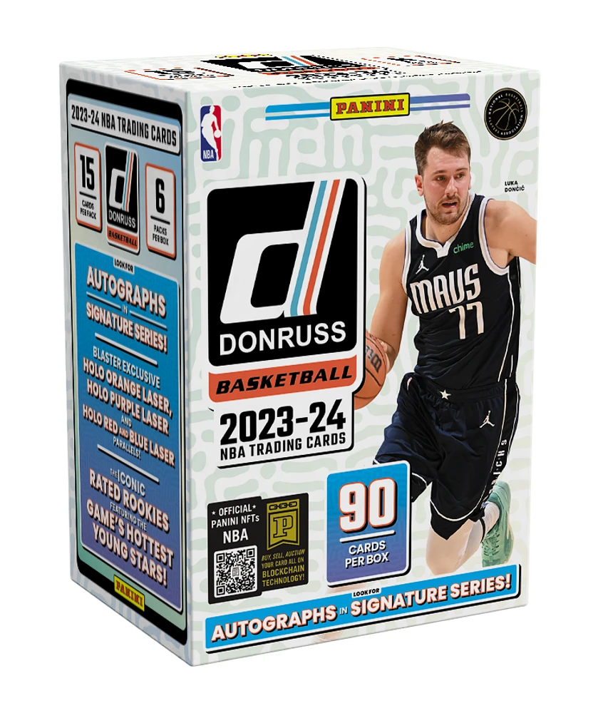 Panini 2023-24 NBA Basketball Trading Cards Donruss Blaster Pack (6 Packs)
