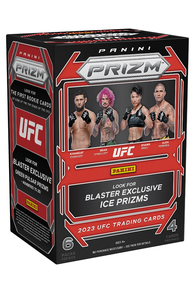 Panini 2023 Prizm UFC Trading Cards Blaster Box (6 Packs)