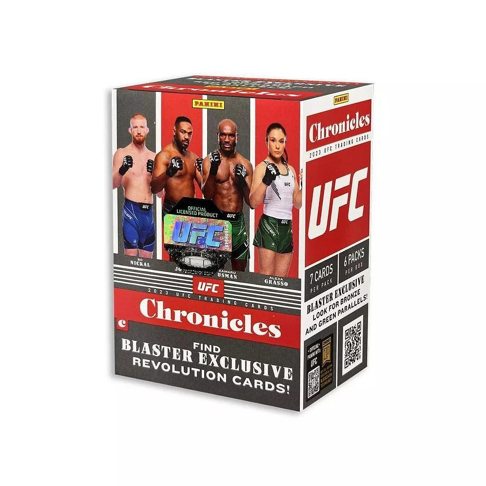 Panini 2023 Chronicles UFC Trading Cards Blaster Box (6 Packs)