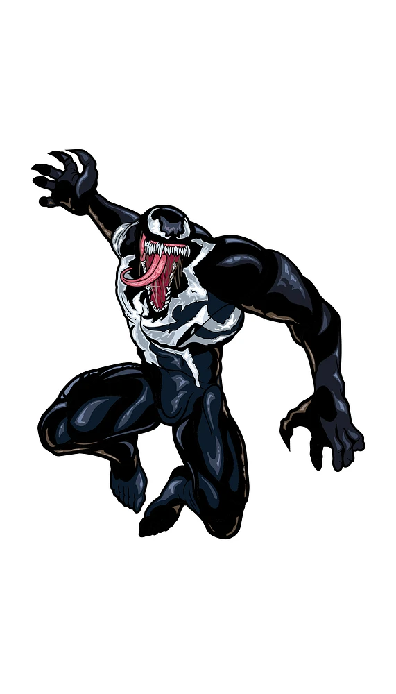 FiGPiN Marvel Venom Collectible 3-in Enamel Pin GameStop Exclusive