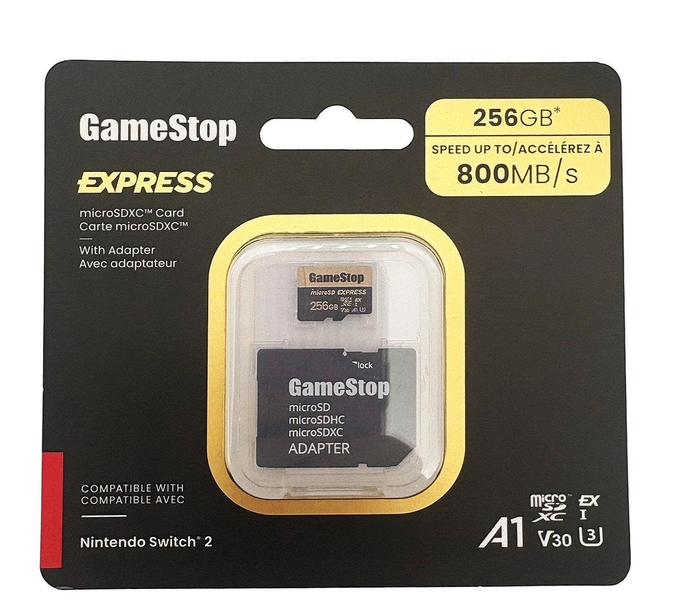 GameStop Express Micro SD Card for Nintendo Switch 2 256GB