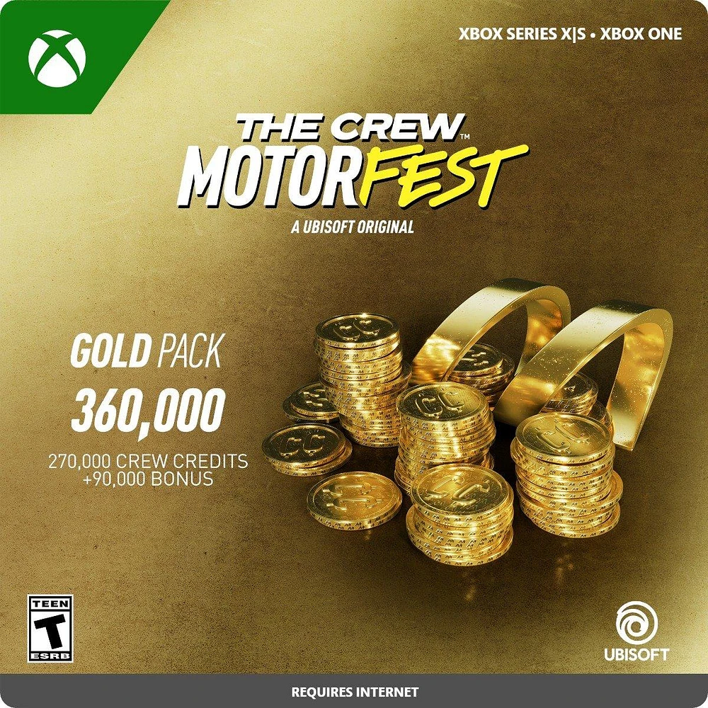 The Crew Motorfest Virtual Currency Gold Pack - Xbox Series X