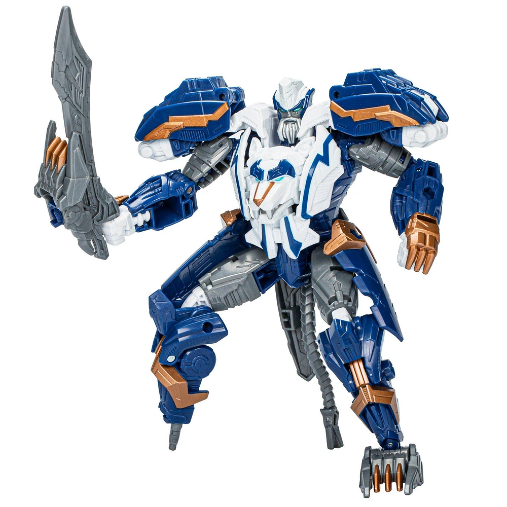 Hasbro Transformers Legacy Voyager Class Prime Universe Thundertron 7-in Action Figure