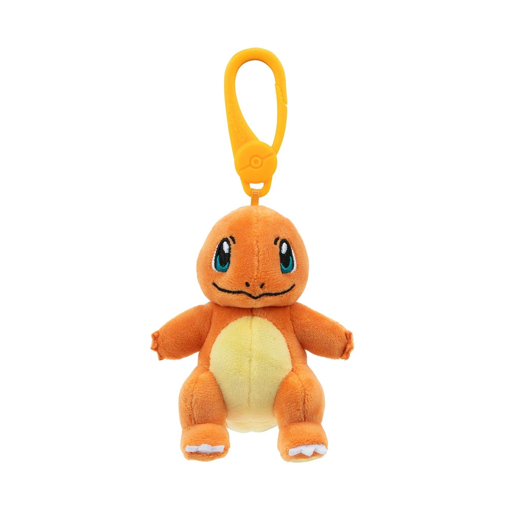 Jazwares Pokemon Charmander 3.5-in Clip-On Plush
