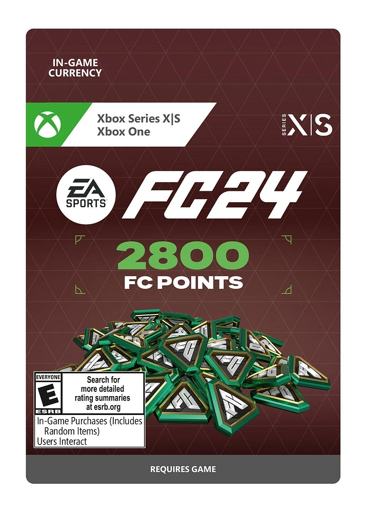 EA Sports FC 24 - 2800 FC Points - Xbox Series X/S