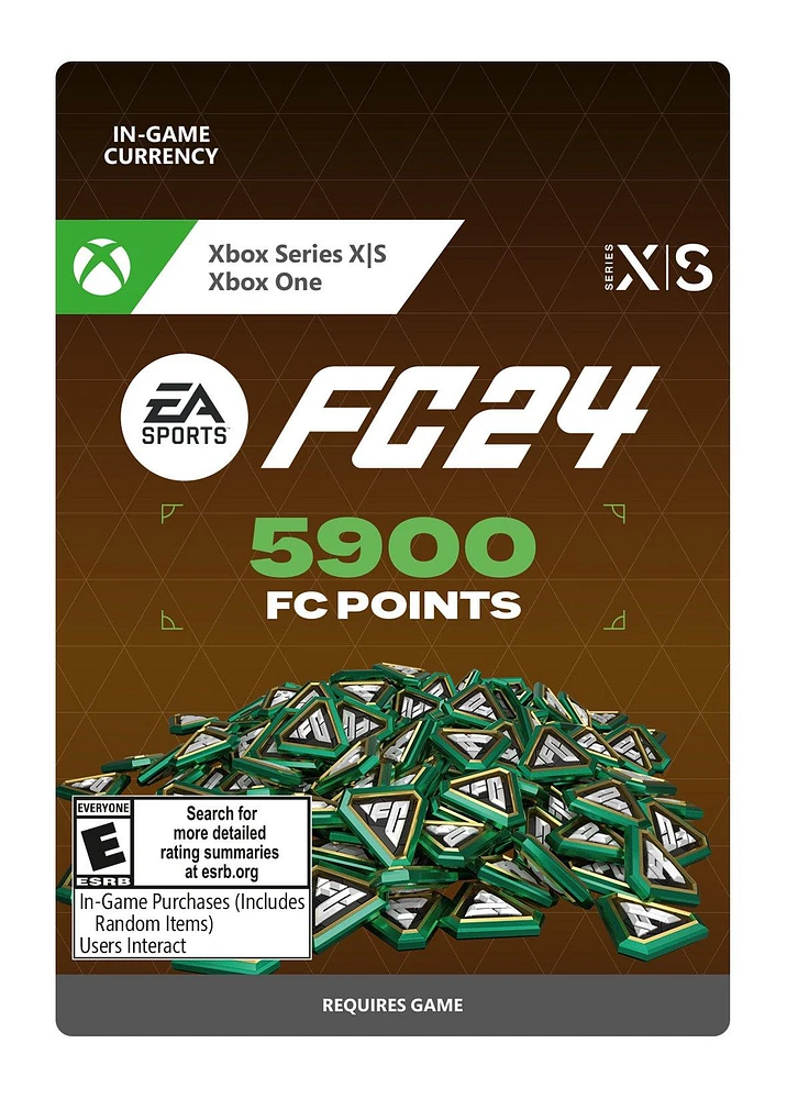 EA Sports FC 24 - 5900 FC Points - Xbox Series X/S