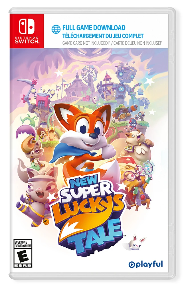 New Super Lucky's Tale (Code in Box) - Nintendo Switch