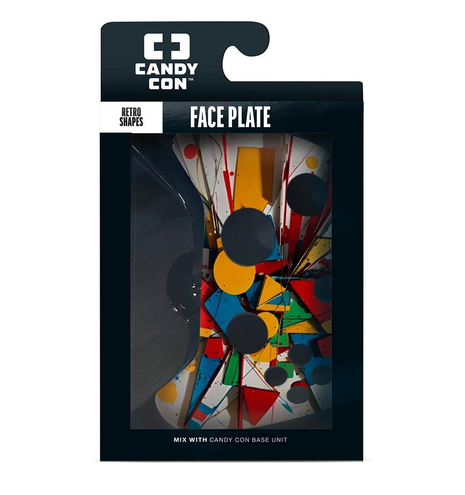 Candy Con Face Plate GameStop Exclusive Retro Shapes