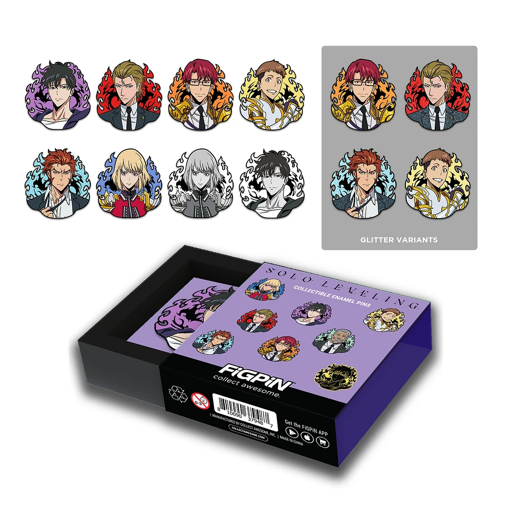 FiGPiN Solo Leveling Mystery Mini Collectible Enamel Pin Series 1 (Styles May Vary