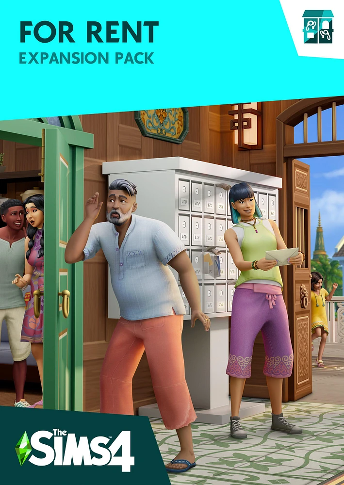The Sims 4 For Rent Expansion Pack DLC