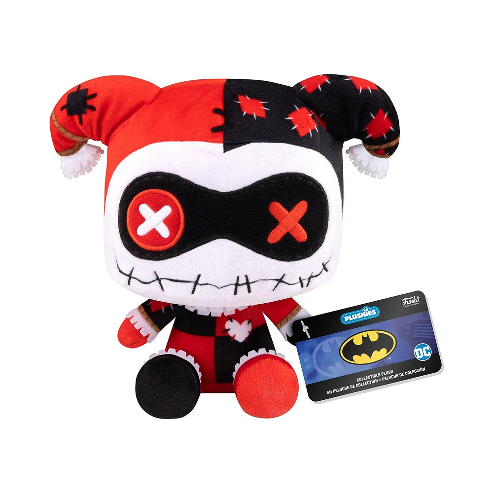 Funko Plush: Batman Patchwork Harley 7-in Collectible Plush
