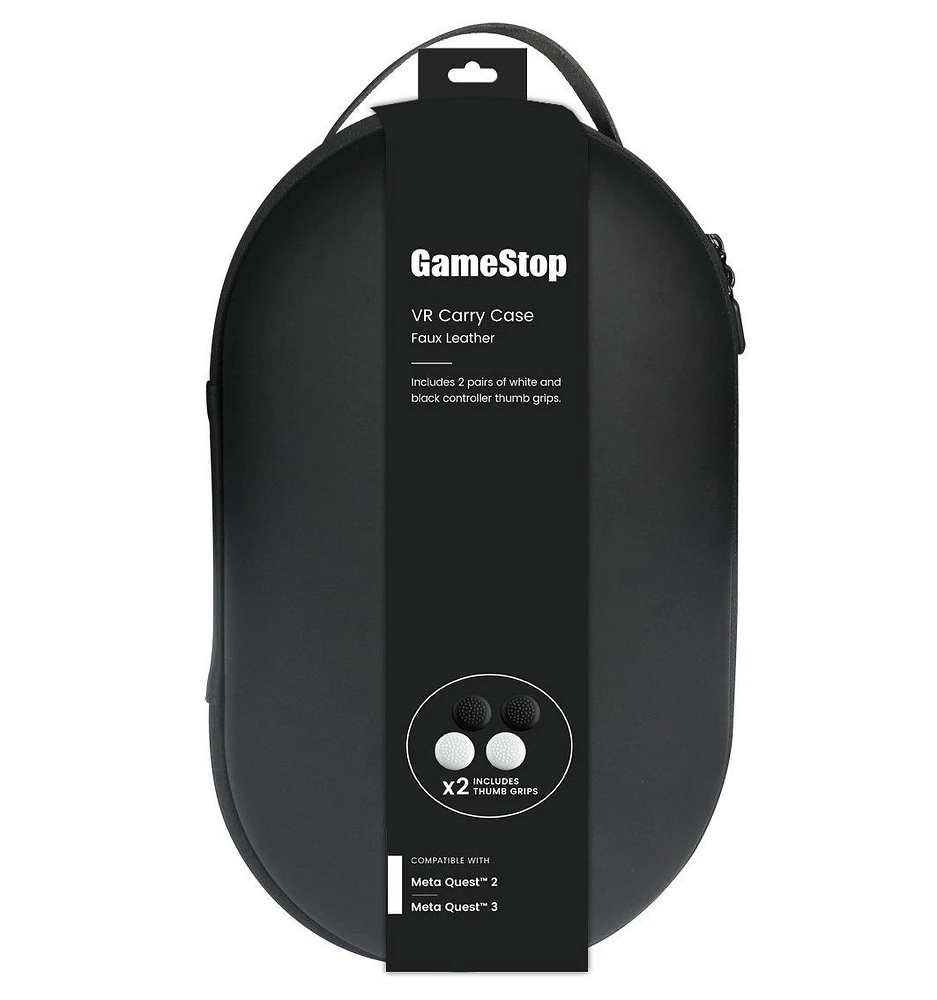 GameStop PU Leather Carry Case for Meta Quest 2 and 3