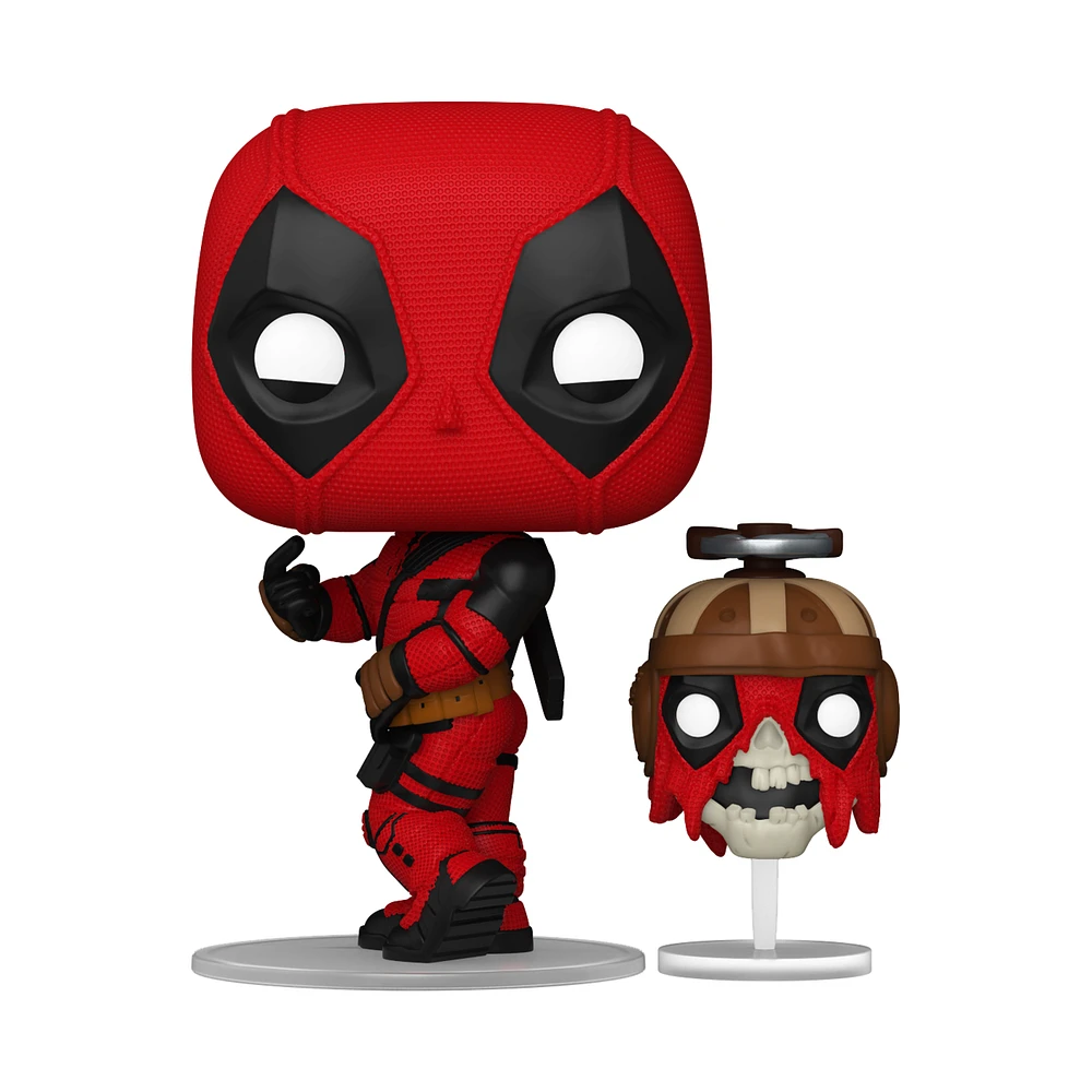 Funko POP! and Buddy: Deadpool and Wolverine Deadpool and Headpool 3.8-in Vinyl Figure