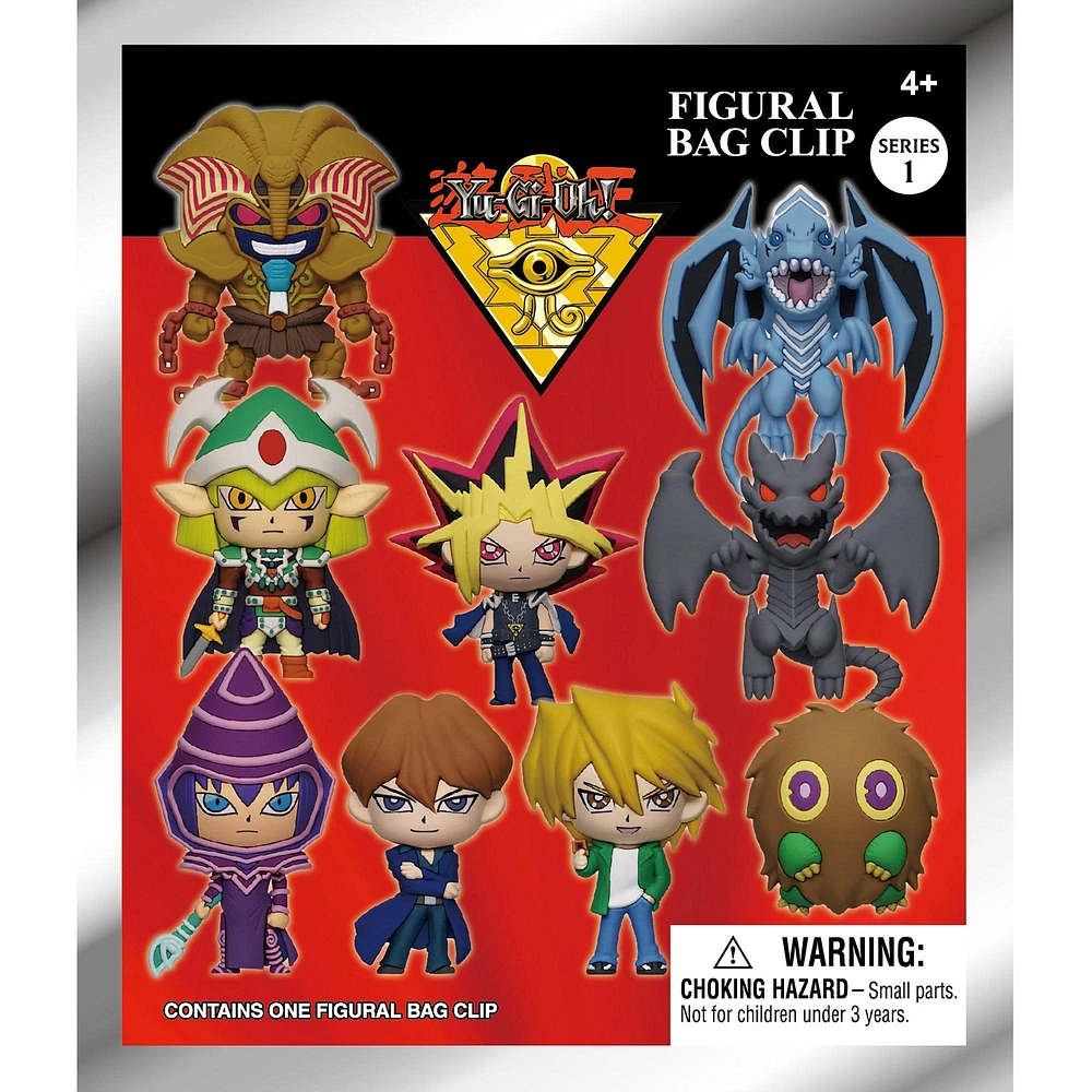 Yu-Gi-Oh! Series 3D Foam Bag Clip Blind Bag (Styles May Vary