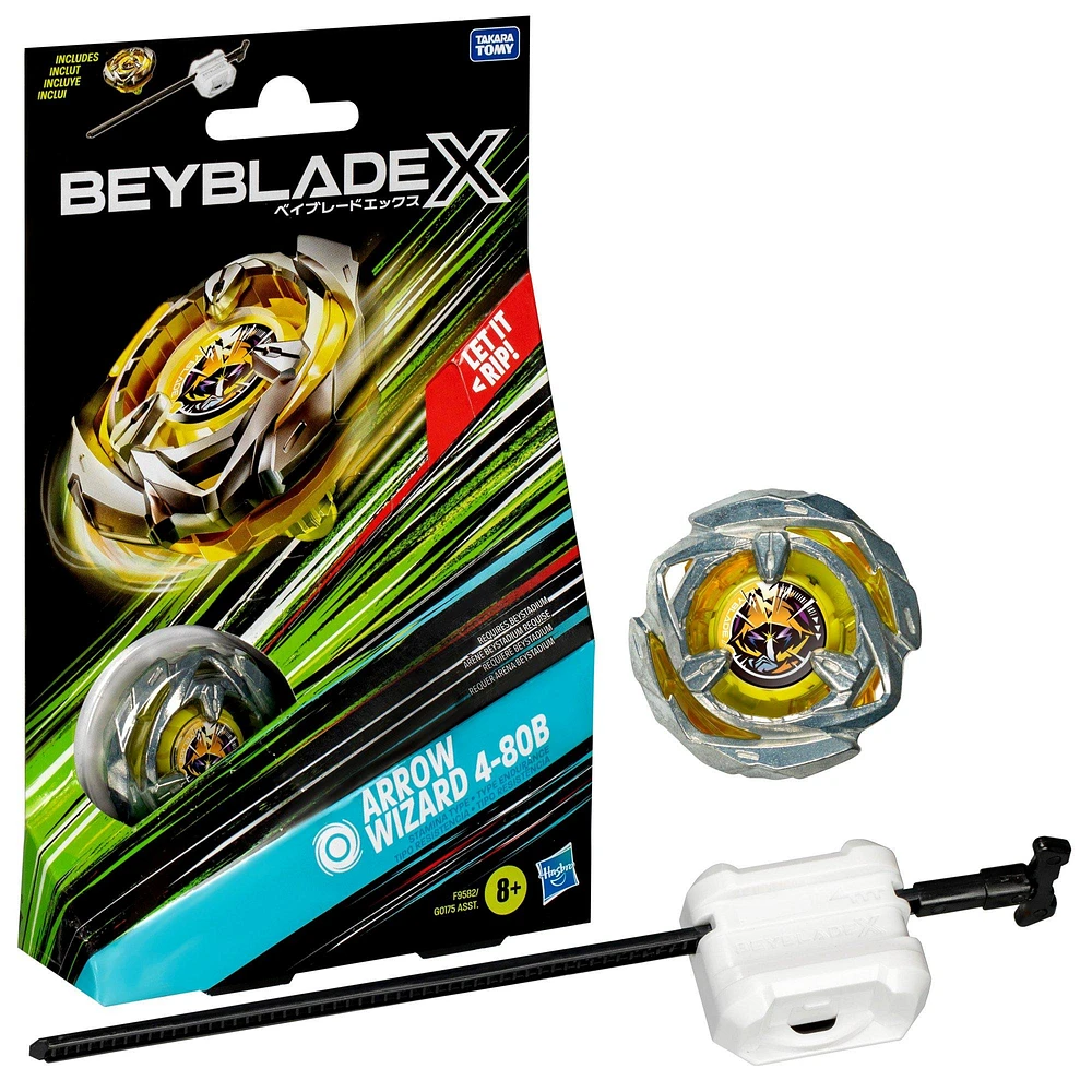 Hasbro Beyblade X Arrow Wizard 4-80B Starter Pack