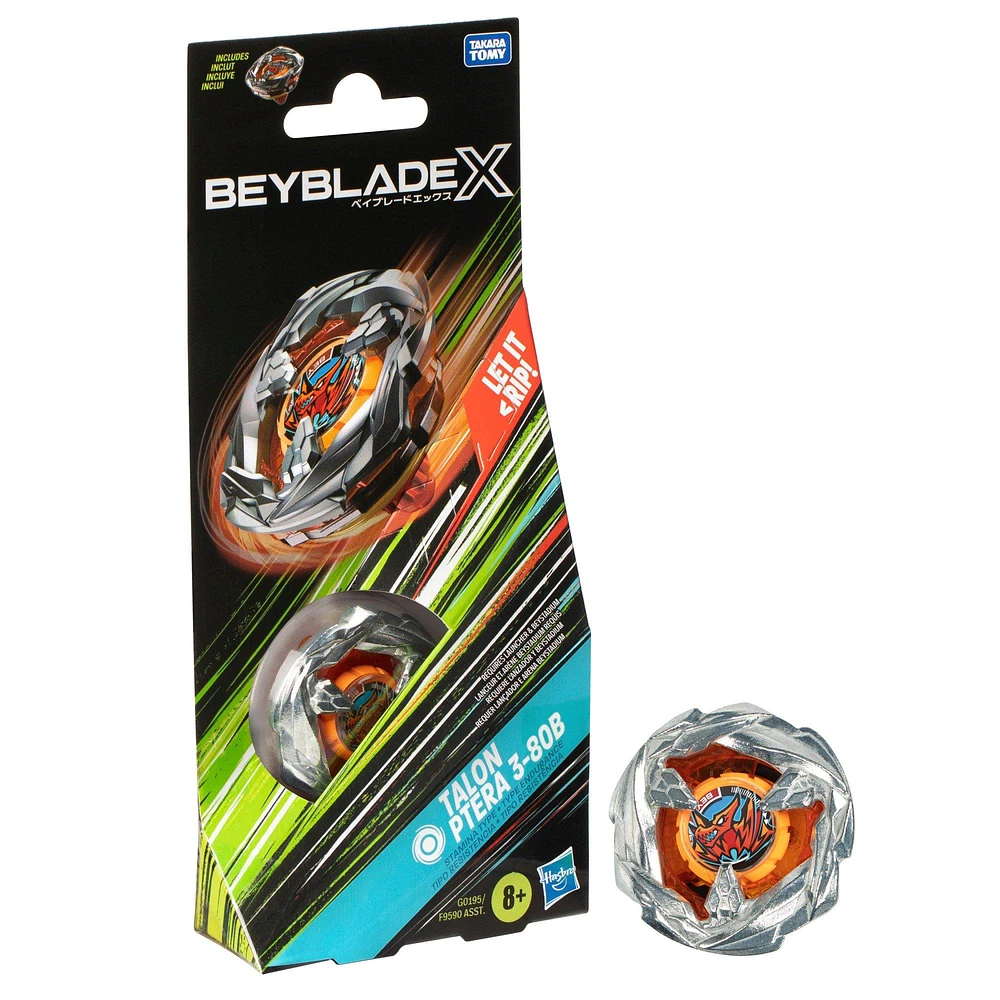 Hasbro Beyblade X Steel Samurai 4-80T Booster Pack Set
