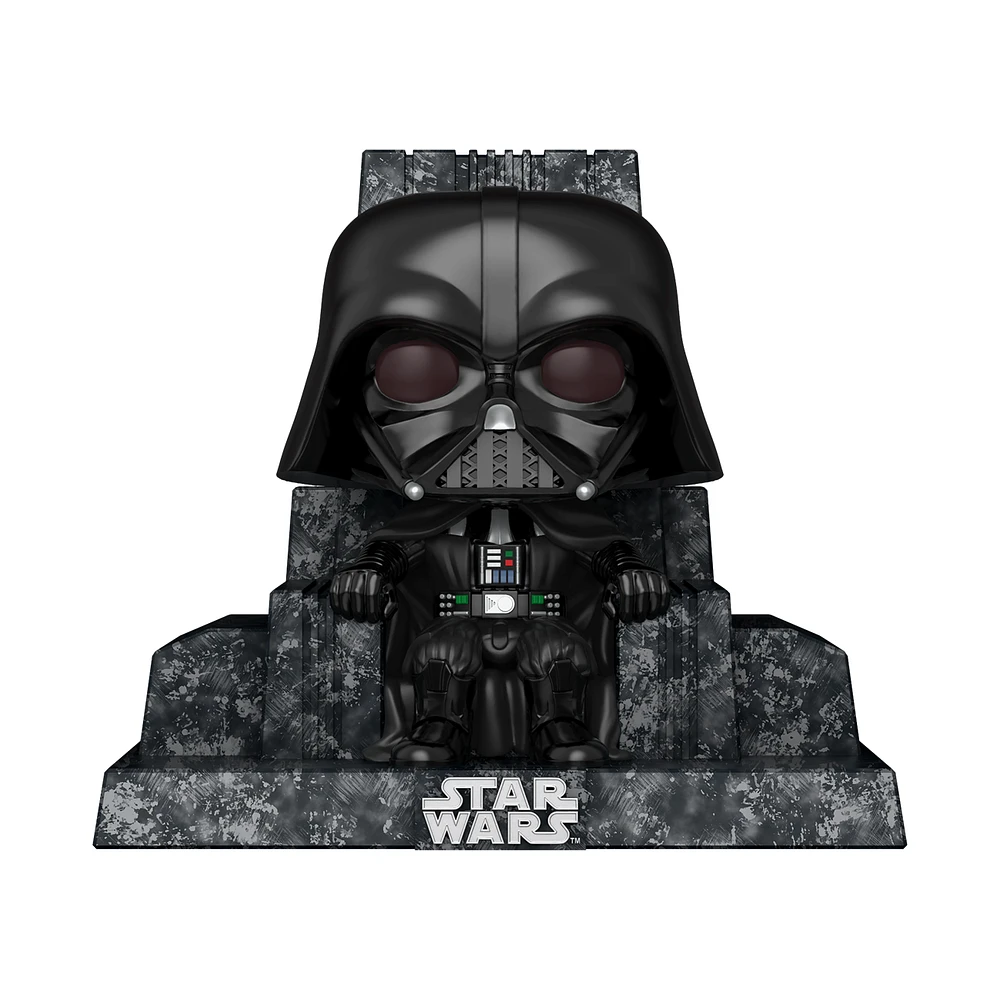 Funko POP! Deluxe: Star Wars Darkside Vader Throne 4.5-in Vinyl Figure