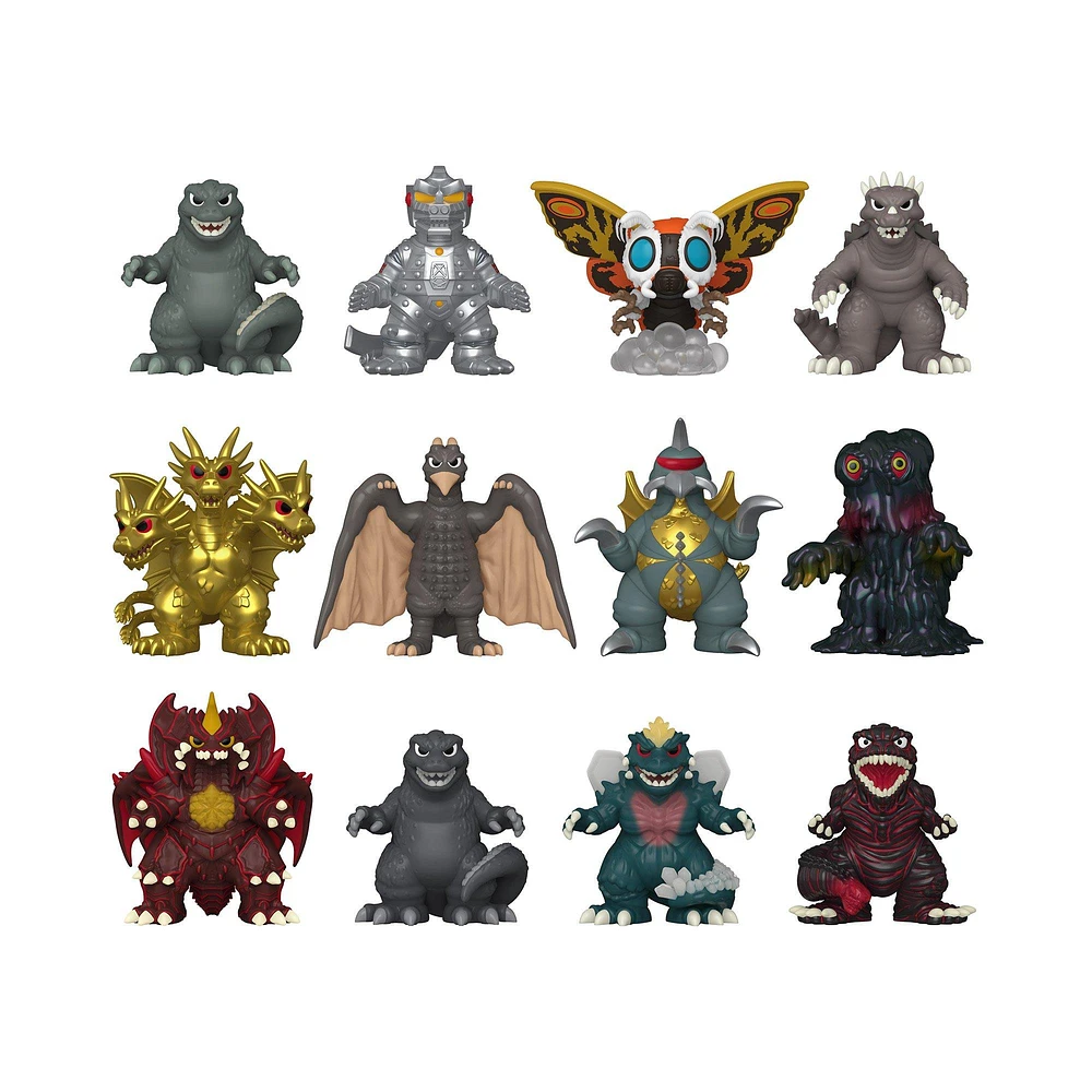 Mystery Minis Godzilla 70th Anniversary Vinyl Figures (Style May Vary)