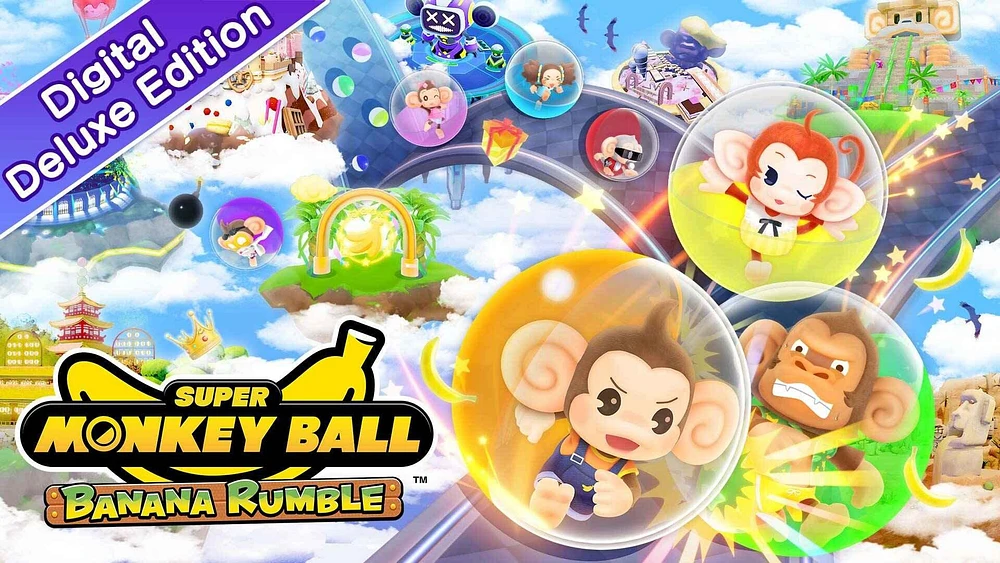Super Monkey Ball Banana Rumble Digital Deluxe Edition - Nintendo Switch