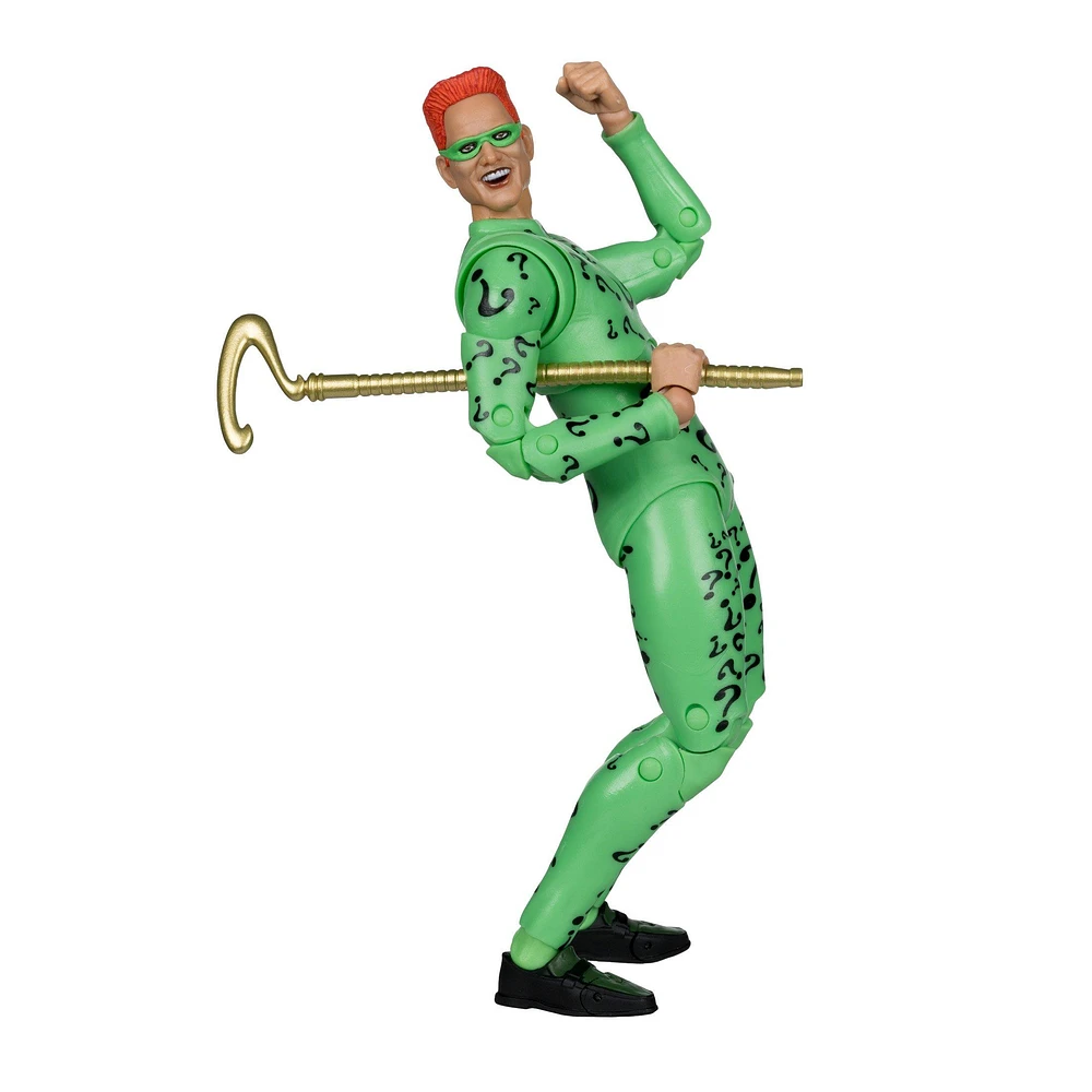 McFarlane Toys DC Multiverse Batman Forever (Build-A-Figure -Nightmare Bat) The Riddler 7-in Action Figure