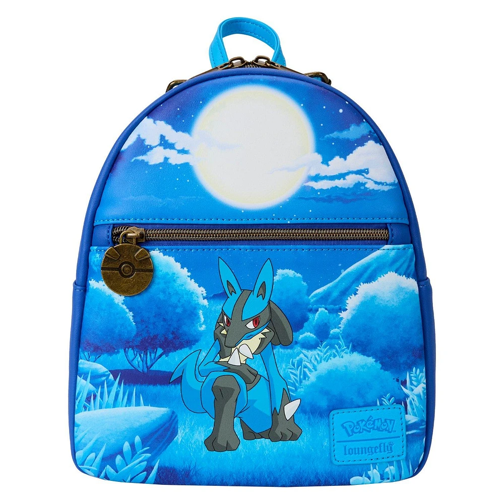 Loungefly Pokemon Lucario Mini Backpack GameStop Exclusive