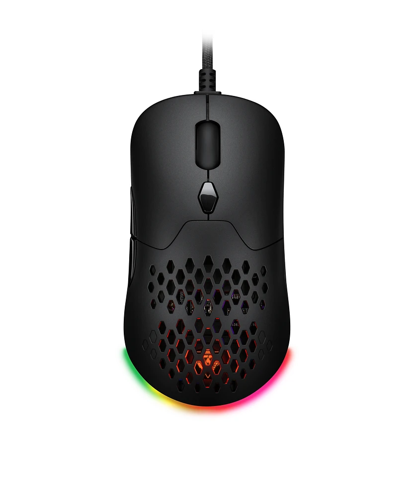 GameStop Lightweight Modular Gaming Mouse - Black