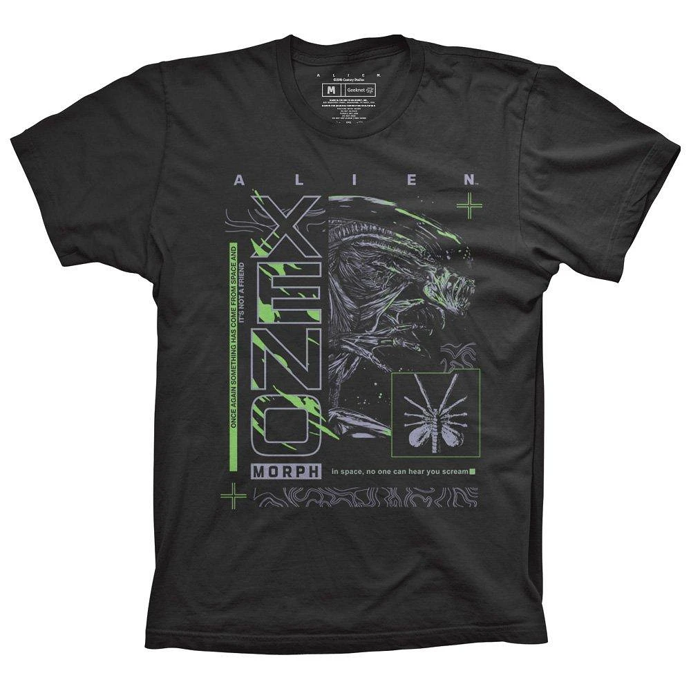 Alien Xenomorph Unisex Black Short Sleeve Graphic T-Shirt GameStop Exclusive