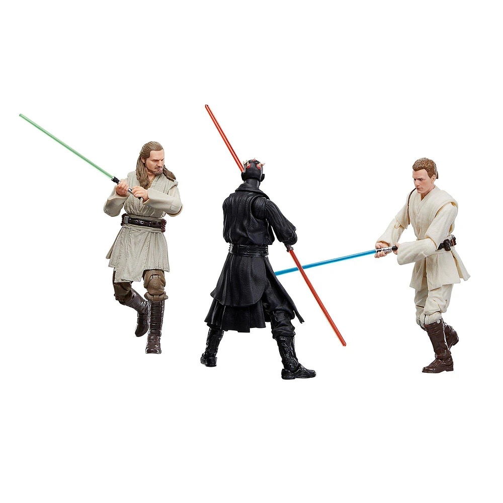Hasbro Star Wars The Black Series Star Wars: The Phantom Menace Qui-Gon Jinn, Obi-Wan Kenobi
