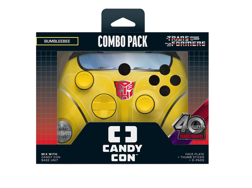 CANDY CON Transformers Combo Pack Licensed Controller Kit GameStop Exclusive Transformers Bumble Bee