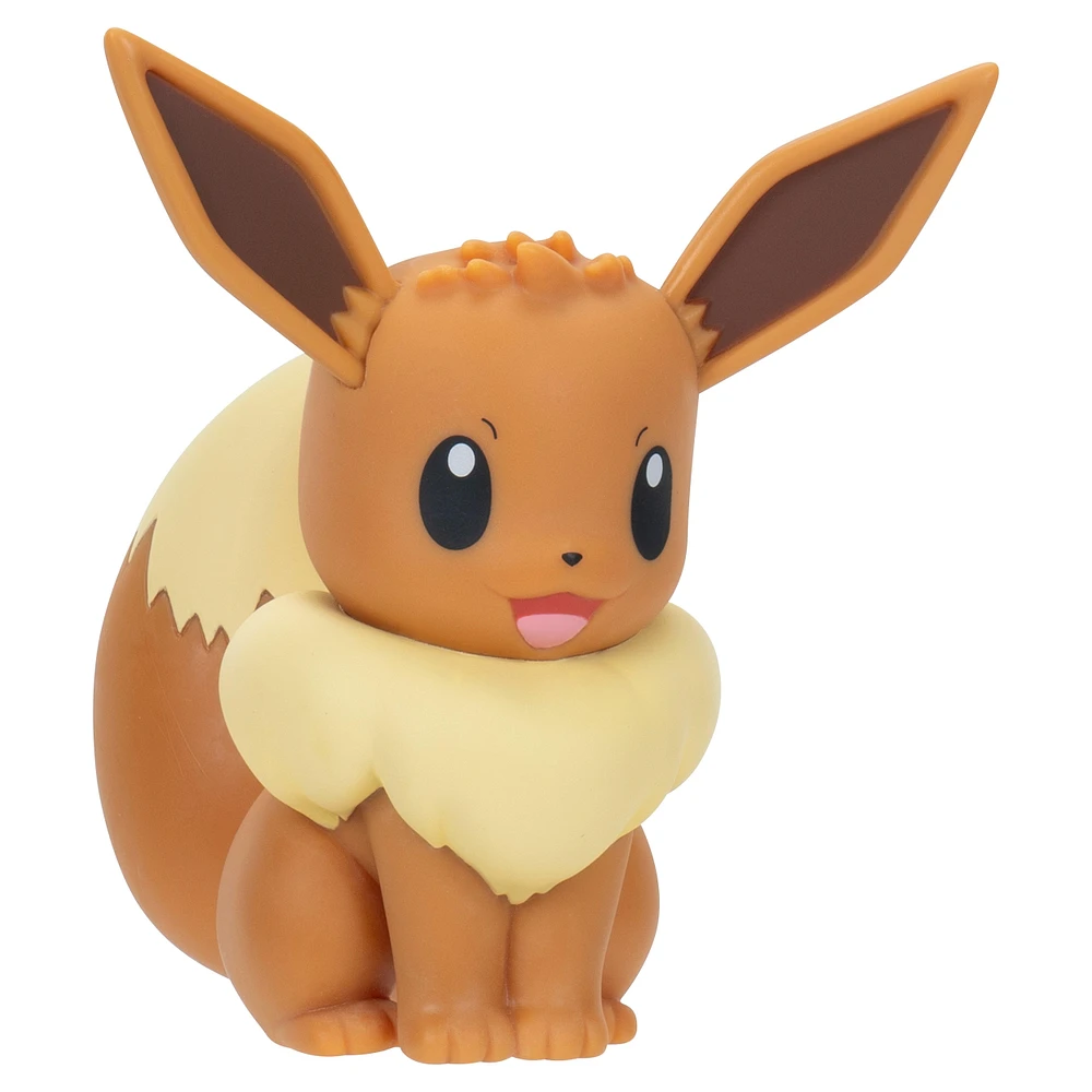 Jazwares Pokemon Eevee (Domestic) 4-in Vinyl Figure