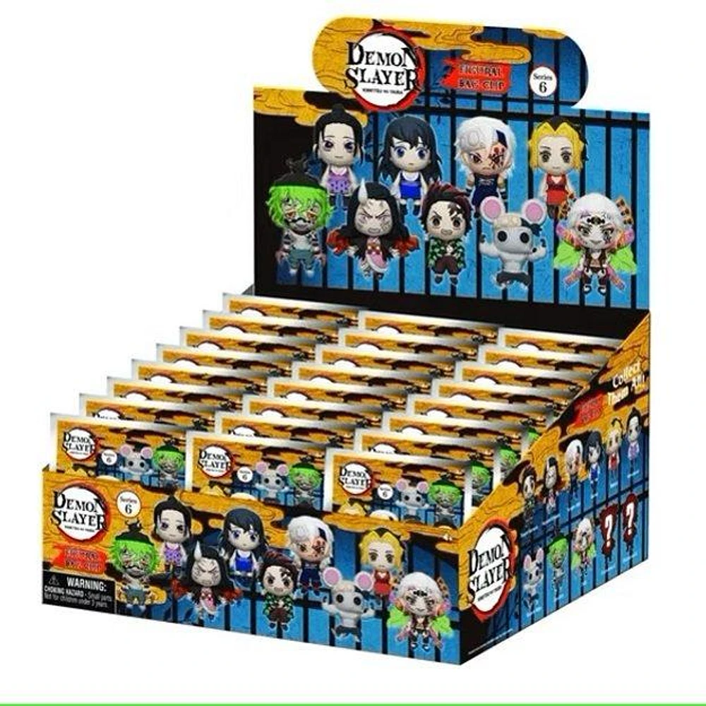 Demon Slayer: Kimetsu no Yaiba 3D Bag Clip Blind Bag Series 6 (Styles May Vary